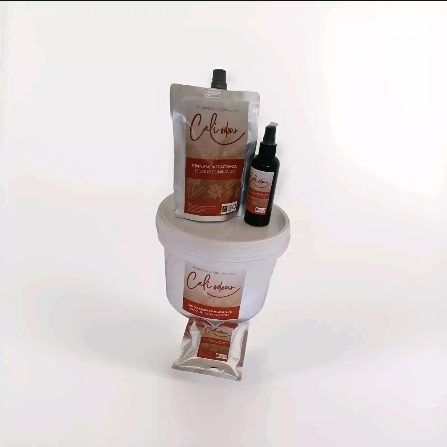 Cali Odour Cinnamon Fragrance Professional Odour Control Bundle