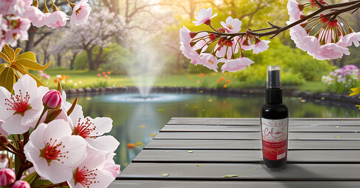 Cali Odour Cherry Fragrance Odour Elimination 100ml Mist Spray.