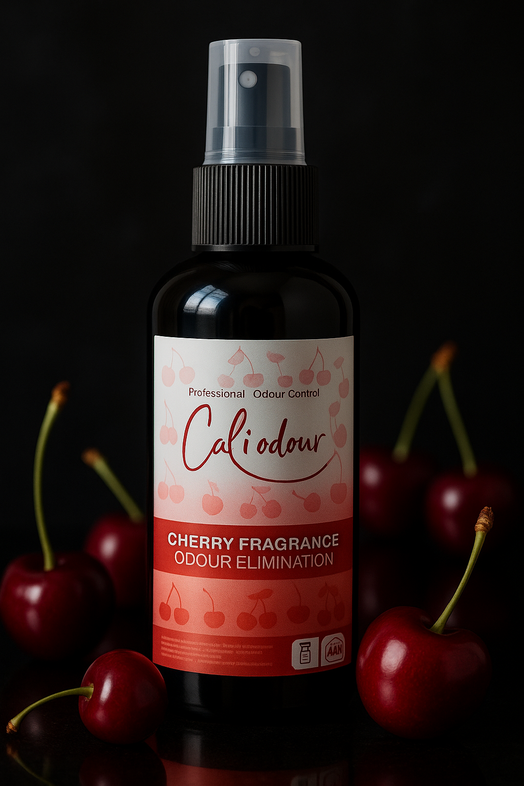 Cali Odour Cherry Fragrance Odour Elimination 100ml Mist Spray.