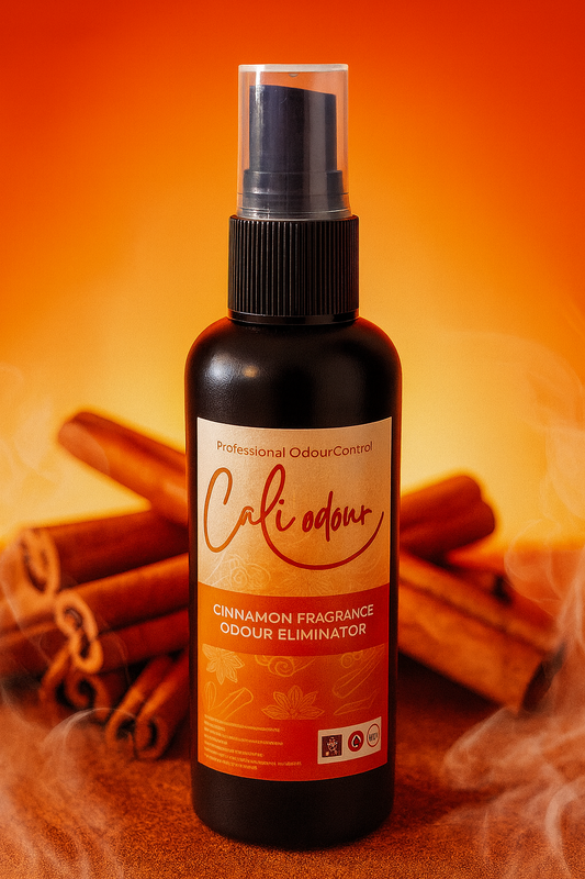 Cali Odour Cinnamon Fragrance Odour Elimination 100ml Mist Spray.