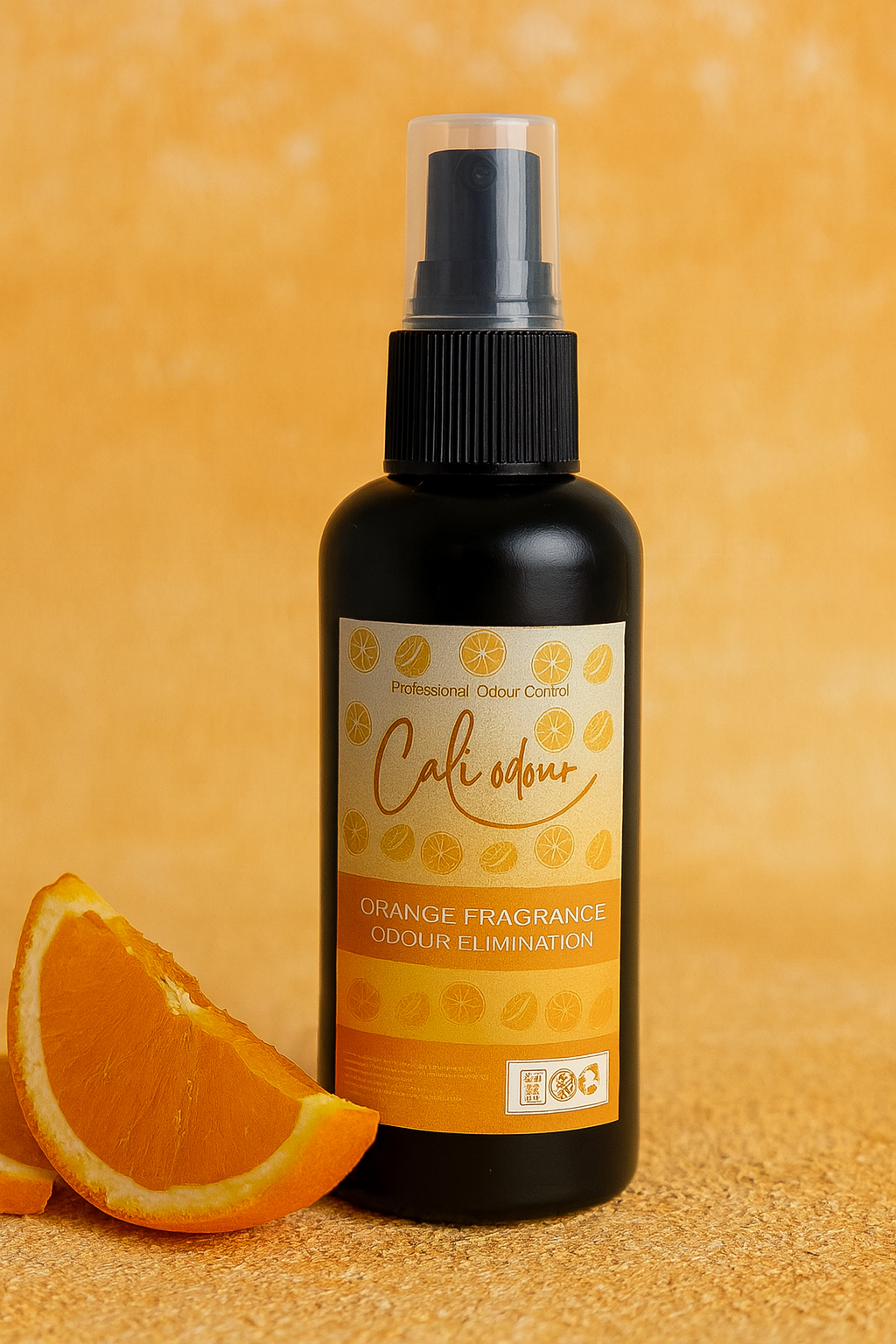 Cali Odour Orange Fragrance Odour Elimination 100ml Mist Spray.