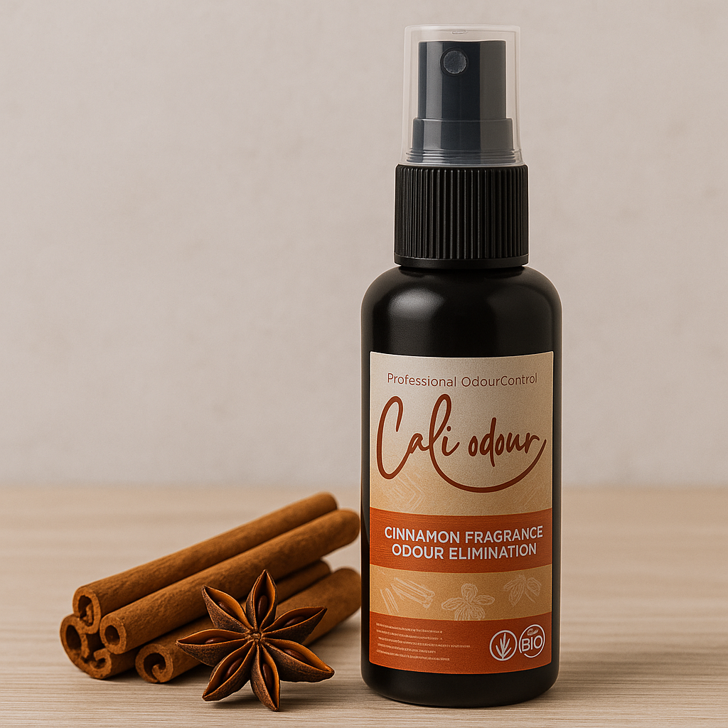 Cali Odour Cinnamon Fragrance Odour Elimination 100ml Mist Spray.