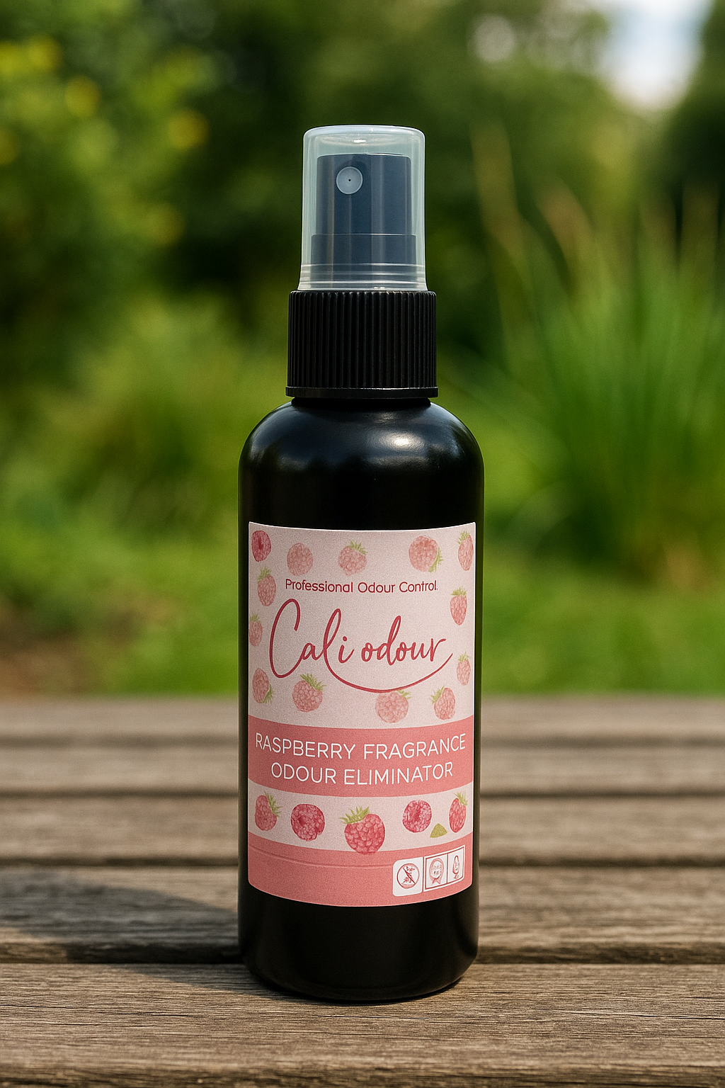 Cali Odour Raspberry Fragrance Odour Elimination 100ml Mist Spray.