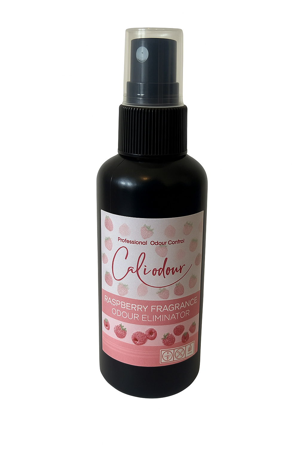 Cali Odour Raspberry Fragrance Odour Elimination 100ml Mist Spray.