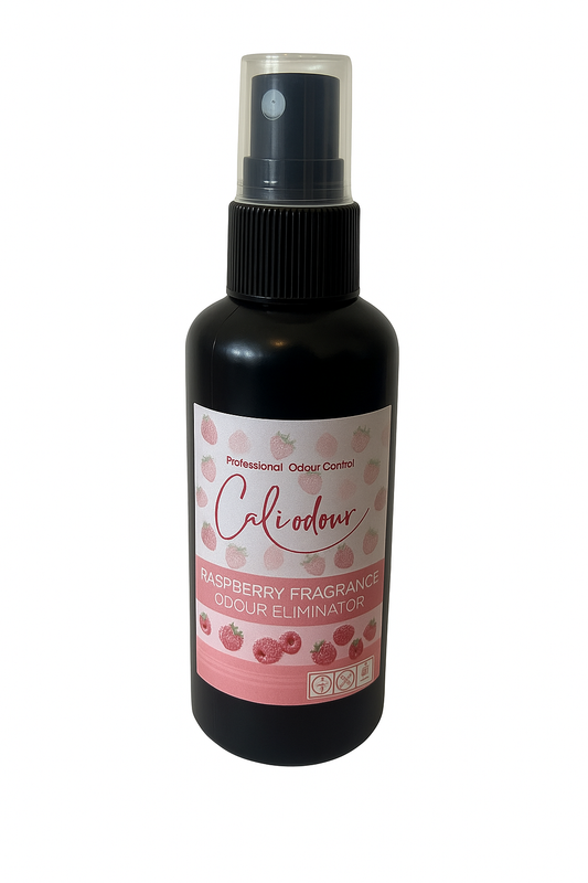 Cali Odour Raspberry Fragrance Odour Elimination 100ml Mist Spray.
