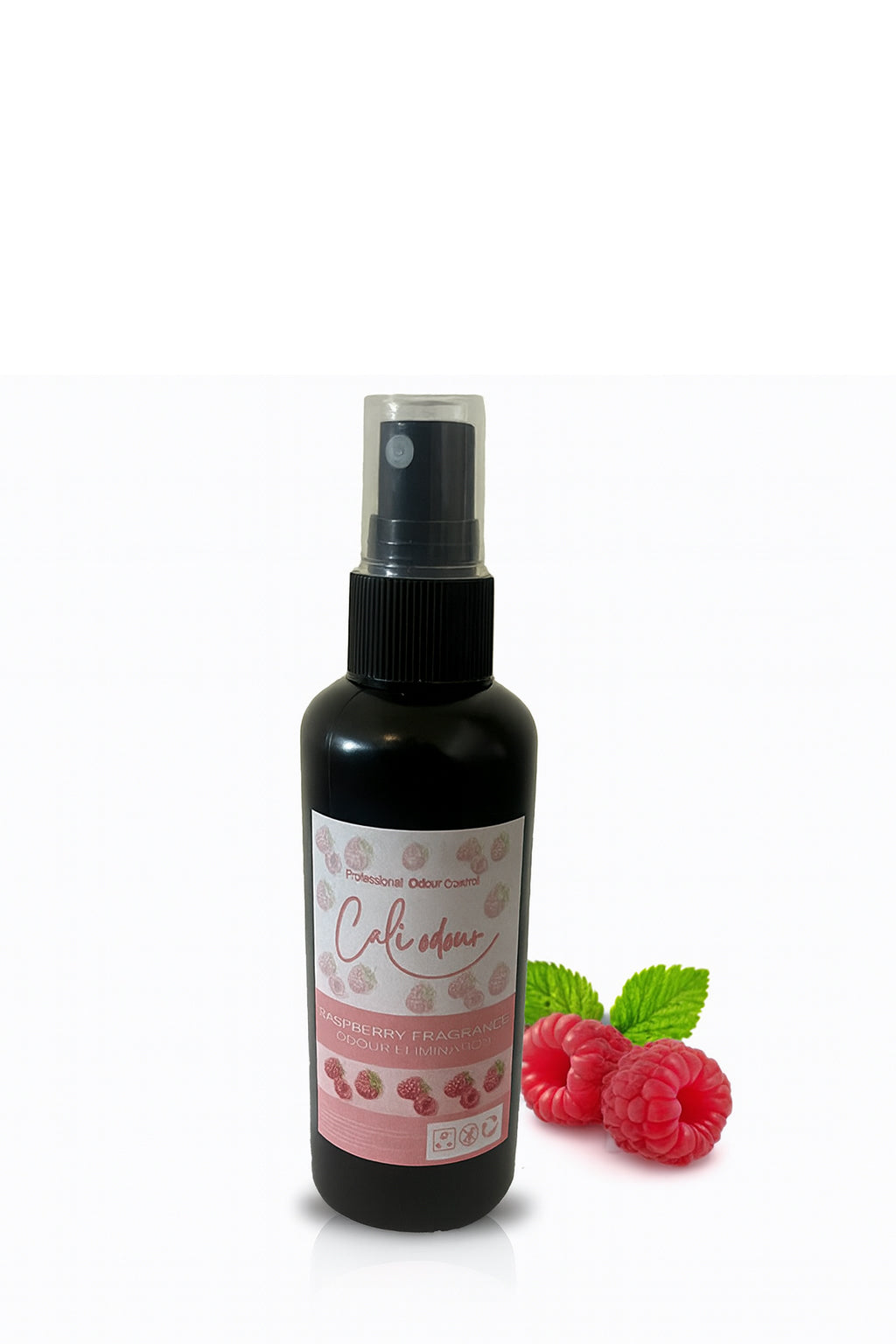 Cali Odour Raspberry Fragrance Odour Elimination 100ml Mist Spray.
